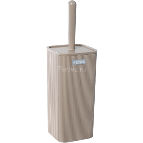 Ёрш для унитаза Fixsen Brown пластик, коричневый (FX-403-5)