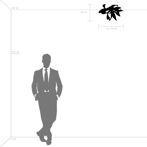 Потолочная люстра Lightstar 754166