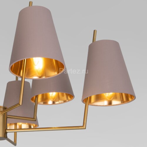 Потолочная люстра Eurosvet 60173/8 латунь