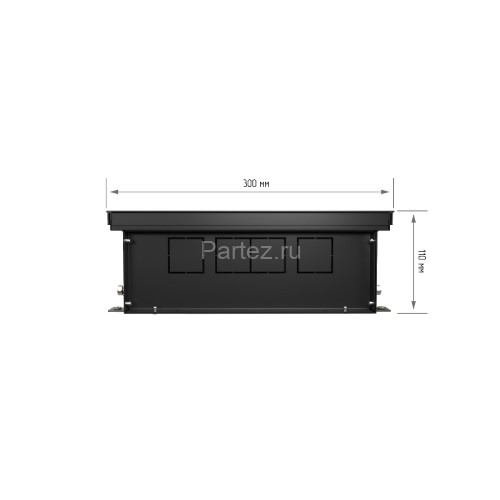 Конвектор внутрипольный Royal Thermo ATRIUM-110/300/3000-DG-U-LB