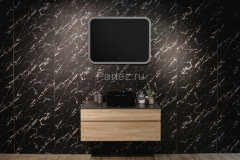 Зеркало AZARIO Стив 915х685, LED-подсветка с диммером, сенсорный выключатель (ФР-00000843)