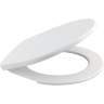 Сиденье для унитаза Alcaplast, антибактериальное, белое (A60)