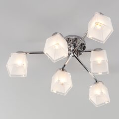 Потолочная люстра Eurosvet 30162/6 хром