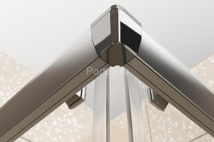 Душевой уголок Ravak Blix BLCP4-90, профиль хром, стекло прозрачное