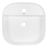 Раковина накладная Azario 450х450х120 округлая, белый глянец (AZ-2204)
