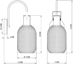Бра Moderli V2800-1W