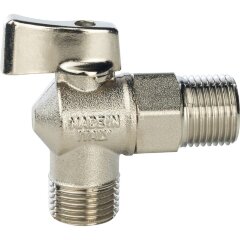 Кран шаровой угловой для стиральных машин 1/2&quot;х1/2&quot; Stout