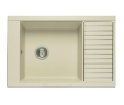 Кухонная мойка AQUATON Делия 78, жемчуг (1A715132DE240)