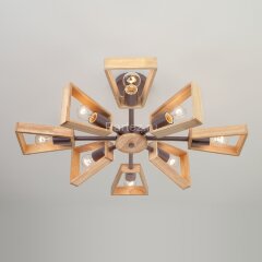 Потолочная люстра Eurosvet 70056/8 черный