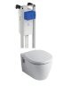 Комплект инсталляции Ideal Standard ProSys Eco Frame M с унитазом Connect E803501, сиденье микролифт