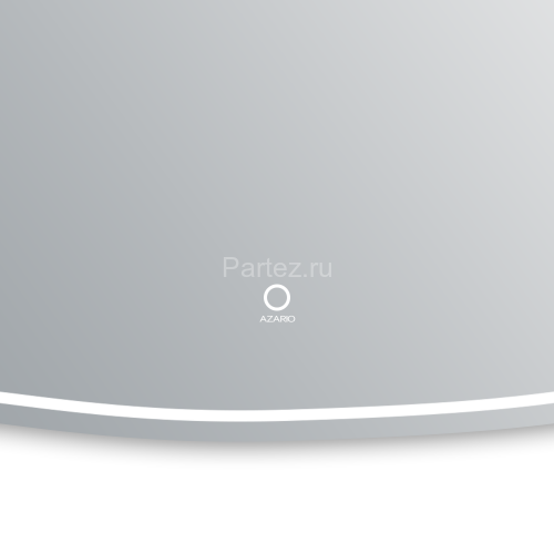 Зеркало AZARIO Vilnius 800х600 с подсветкой, сенсорный выключатель с функцией диммера (AZ-Z-016CS)