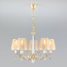Подвесная люстра Eurosvet 60103/5 перламутровое золото