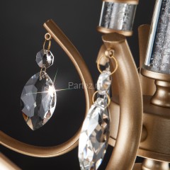 Подвесная люстра Eurosvet 60103/5 перламутровое золото