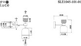 Бра Evoluce SLE1045-101-01