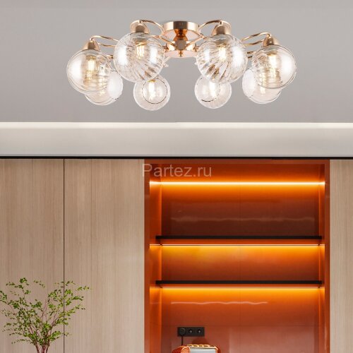 Потолочная люстра Arte Milano 329207/8 GD