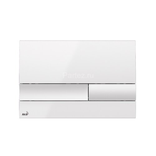 Кнопка смыва Alcadrain, белая (M1730)