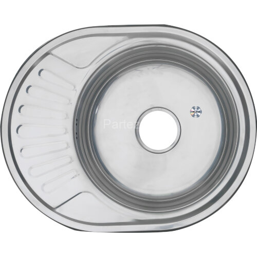 Мойка 5745 U MELANA 0,6/160 врезная овальная с сифоном (120 ta *15)