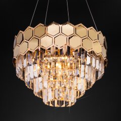 Подвесная люстра Eurosvet 10124/5 золото