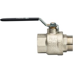 Кран шаровой полнопроходной ВР/НР рычаг 1. 1/2&quot; Stout