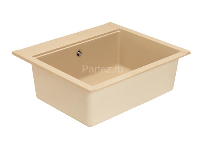 Кухонная мойка AQUATON Делия 60, цвет латте (1A715232LD260)