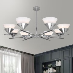 Потолочная люстра Eurosvet 70138/8 хром