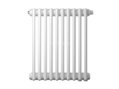 Радиатор трубчатый Zehnder Charleston Retrofit 2056, 16 сек.1/2 ниж.подк. RAL9016 (кроншт.в компл)