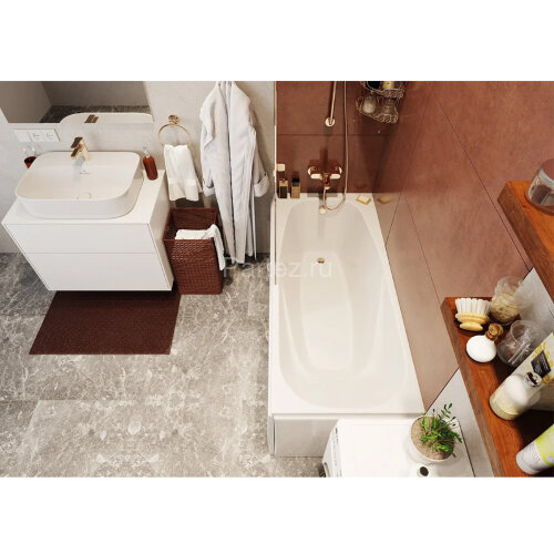 Ванна акриловая VAGNERPLAST ARONIA 150x70 (VPBA157ARN2X-04)