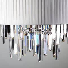 Подвесная люстра Eurosvet 10122/6 хром