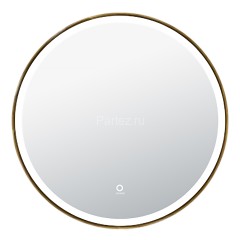 Зеркало AZARIO Diana D800 с подсветкой, сенсорный выключатель с функцией диммера, в алюминиевой раме