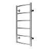 Полотенцесушитель водяной AZARIO VERONA 400/800 6 секций, боковое подключение, 1", хром (AZ04548)
