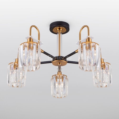 Потолочная люстра Eurosvet 70090/5 черный