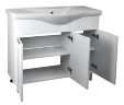 Комплект тумба Стиль- 100 1000х830х445 напольная, с раковиной Basic 100 (CS00079170)