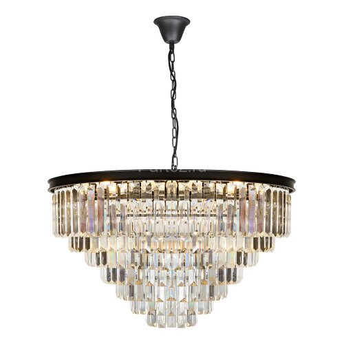 Подвесная люстра iLamp 6101-800 BK