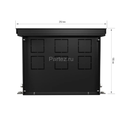 Конвектор внутрипольный Royal Thermo ATRIUM-190/250/2800-DG-U-BL