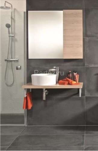 Раковина Roca Mila 40х40 акладная круглая белая (32700C000)