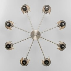 Потолочная люстра Eurosvet 70139/8 никель