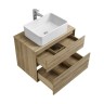 Тумба под раковину Aquaton Либерти 75, 2 ящика, дуб эльвезия (1A279501LYC70)