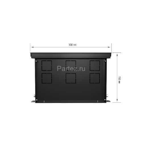 Конвектор внутрипольный Royal Thermo ATRIUM-190/300/1200-DG-U-NA