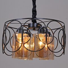 Подвесная люстра Reluce 03883-0.4-04 BK