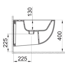 Унитаз подвесной с функцией биде Kale ZERO 2,0 безободковый, в комплекте с сиденьем микролифт