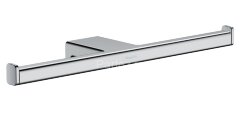 Держатель запасного рулона туалетной бумаги двойной Hansgrohe AddStoris, хром (41748000)