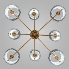 Потолочная люстра Eurosvet 60162/8 латунь