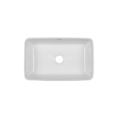 Раковина-чаша Azario 390х250х130 накладная, квадратная, белый глянец (AZ-2256)