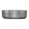 Раковина-чаша Azario 355х355х120 накладная, круглая, серебристый (AZ-3134-ST-S)