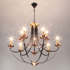 Подвесная люстра Eurosvet 60098/9 черный