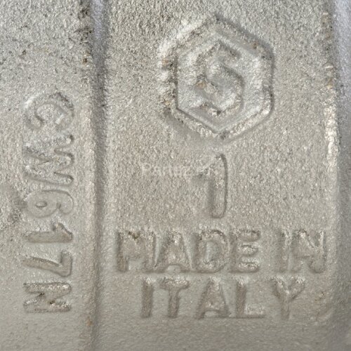 Кран шаровой полнопроходной НР/НР рычаг 1" Stout