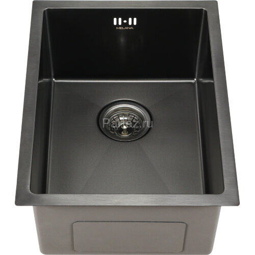 Мойка 5138 MELANA ProfLine 1,2/220 САТИН ГРАФИТ врезная прямоугольная D5138HB