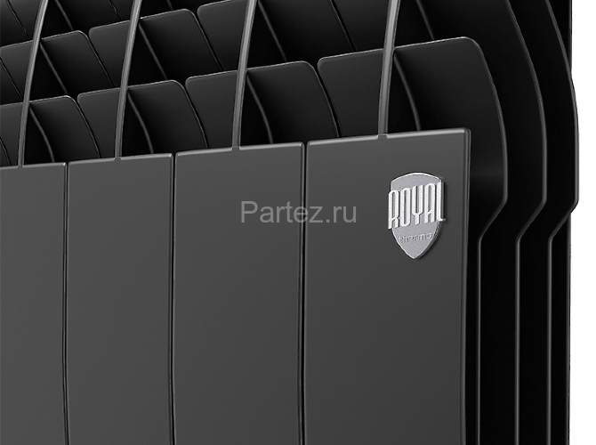 Радиатор Royal Thermo BiLiner 350 /Noir Sable VR - 12 секц.