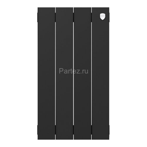 Биметаллический радиатор Royal Thermo PianoForte 500/100-4 (NoirSable)