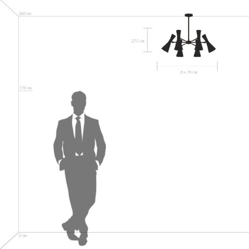 Потолочная люстра Lightstar 816066